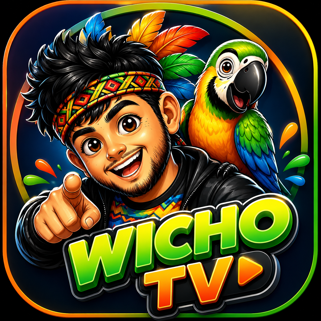 Logo original antes del rebranding de Wicho TV